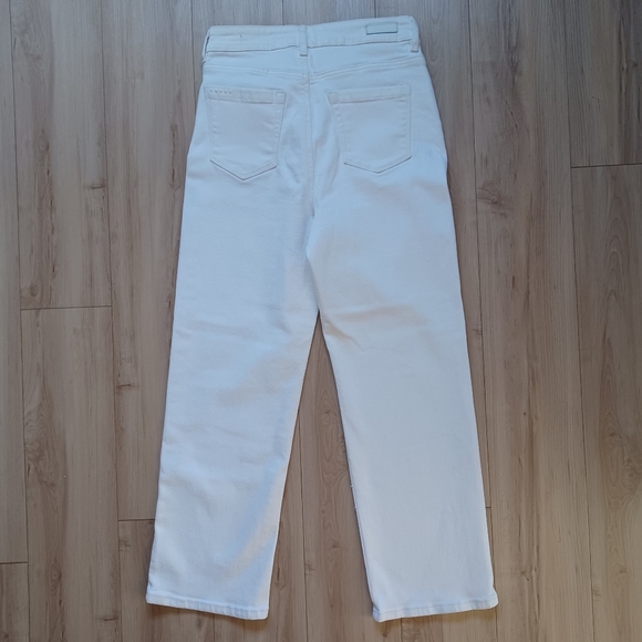 BLANKNYC Baxter Ribcage Straight Leg Jeans Natural White (Off-White) Size 27 - Picture 6 of 10